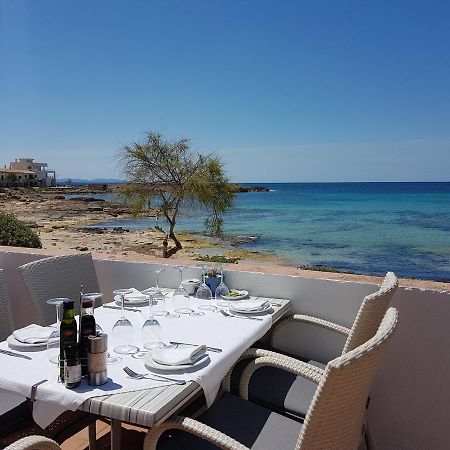 Hostal Restaurante Playa Colonia de Sant Jordi Ngoại thất bức ảnh